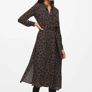 Banana Republic Giraffe Print Utility Shirtdress - 00P